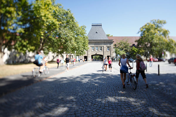 Das Forum Universitatis der Johannes Gutenberg-Universität Mainz.