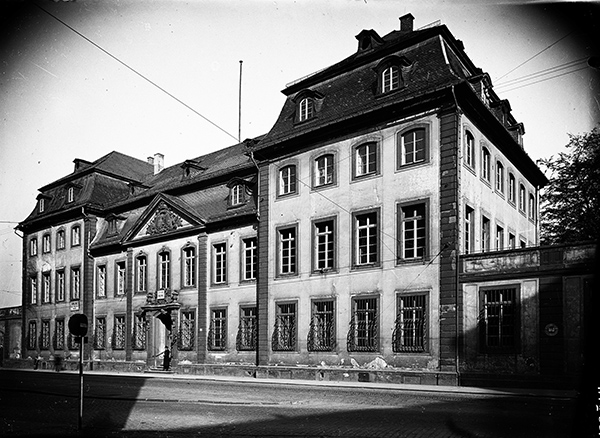 Der Erthaler Hof in Mainz war der Sitz des Rheinhessischen Provinzialrates.